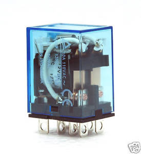 RELE 12V 2 CONTACTOS REPOSO+ON 1 SIN ZOCALO 12V