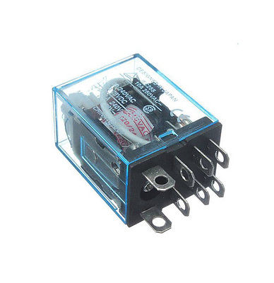 RELE 220V 2 CONTACTOS REPOSO+ON 1 SIN ZOCALO 230V