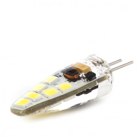 BOMBILLA LED G4 12V 3W 270LM (PLANA SILICONA)