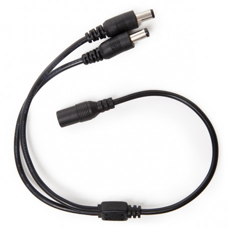 CONECTOR CABLE JACK DC 2 MACHO 1 HEMBRA