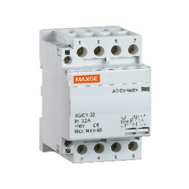 CONTACTOR 4 POLOS 4 DIM 63A 230V