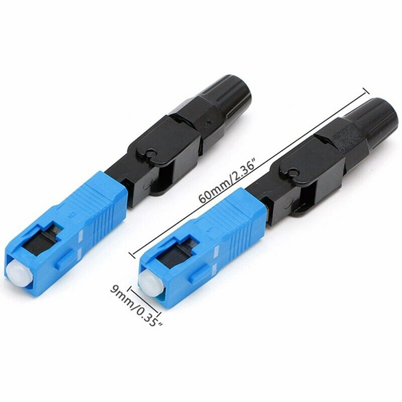 CONECTOR RAPIDO MACHO DE FIBRA OPTICA