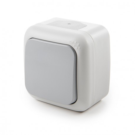 INTERRUPTOR EXTERIOR 10A 250V GRIS IP54 PANASONIC