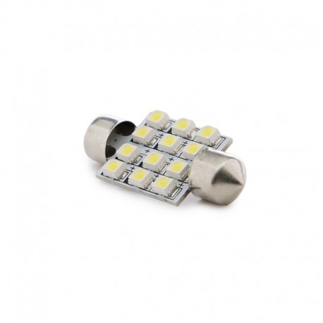 BOMBILLA LED PARA VEHICULOS 12V 12L 36MM FESSTON