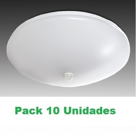 PLAFON 18W CON DETECTOR MOVIMIENTO INFRARROJOS