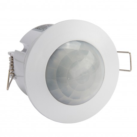DETECTOR PRESENCIA EMPOTRAR 360º 1200/300W