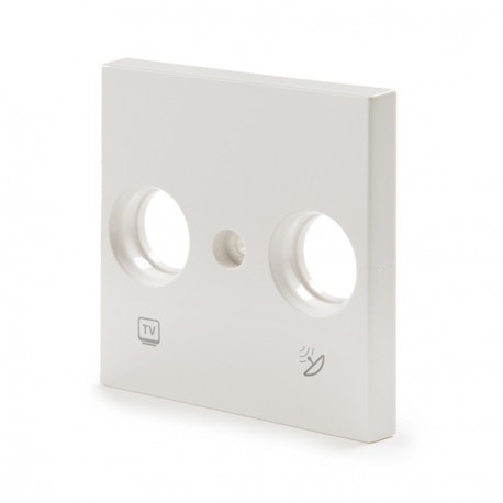 MARCO TAPA FRONTAL PARA TOMA R/TV-SAT BLANCO PANASONIC