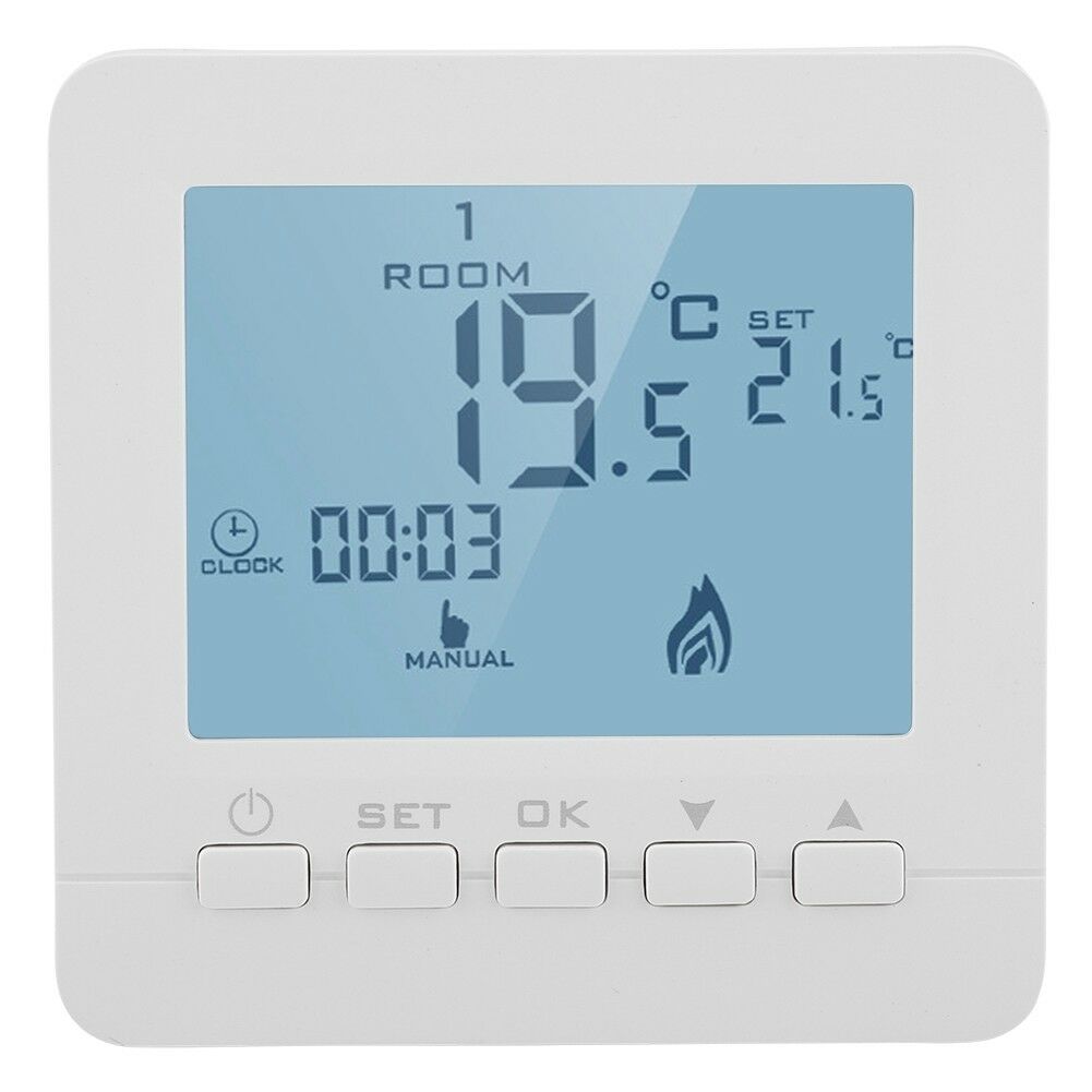 TERMOSTATO CALEFACION SENCILLO A PILAS