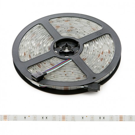 TIRA LED RGB 12V 5050 IP65 5 METROS 150 LEDS/METRO