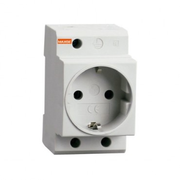 ENCHUFE PARA CARRIL CAJA MAGNETOTERMICOS 16A 250V